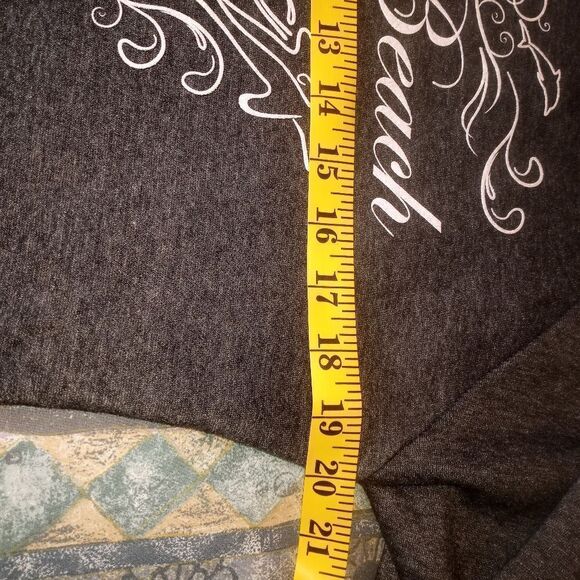 Luckee Lady L Gray Lngslvs PismoBeach California Pocket FleeceWomen's Sweatshirt - Picture 3 of 9